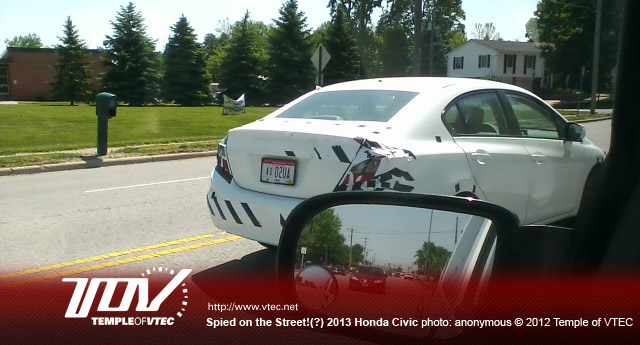 Temple Of Vtec >> Formerly The Honda Portal Temple Of Vtec 2013 Honda Civic Spyshot Temple Of Vtec >> Formerly The Honda Portal Temple Of Vtec 2013 Honda Civic Spyshot