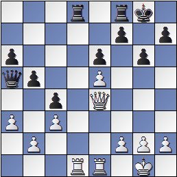 Partida de ajedrez Pérez Aguirre - Ros después de 21… Tcd8