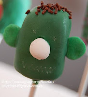 Cakepops De Monstruos.