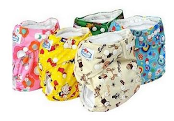 Cloth diapers - BABYLAND PRINTED (Snap Button)