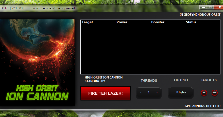 High Orbit Ion Cannon High Orbit Ion Cannon