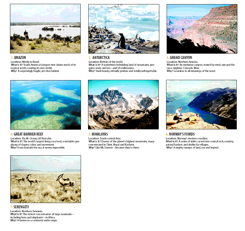 Essay on 7 wonders of the world