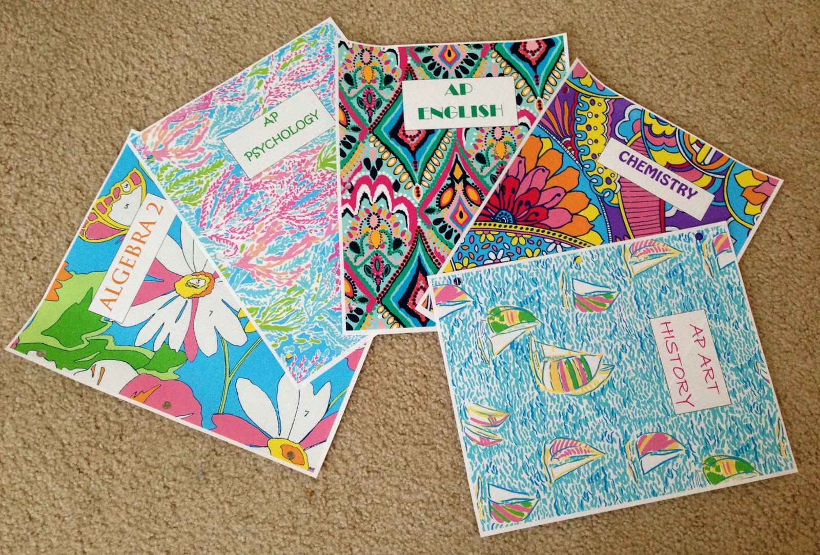 all things natalie christa lilly pulitzer binder covers how to make a binder cover