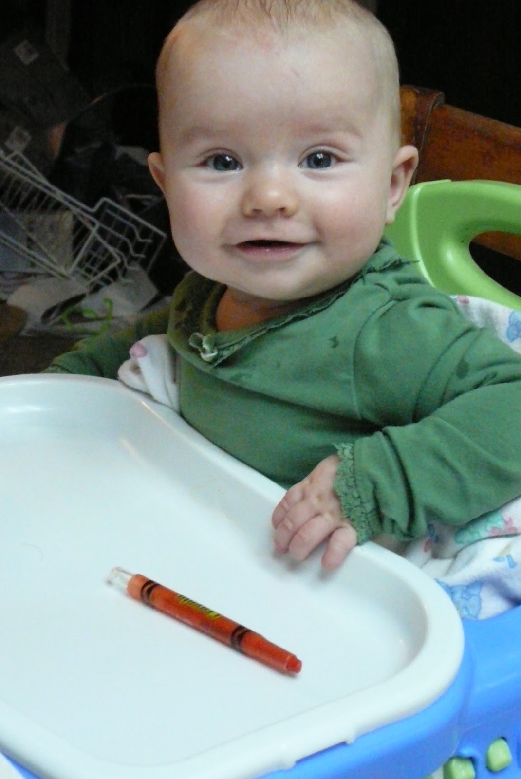 hazel mae 4 month check up