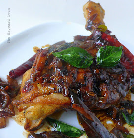 braised turmeric chicken with salted beans