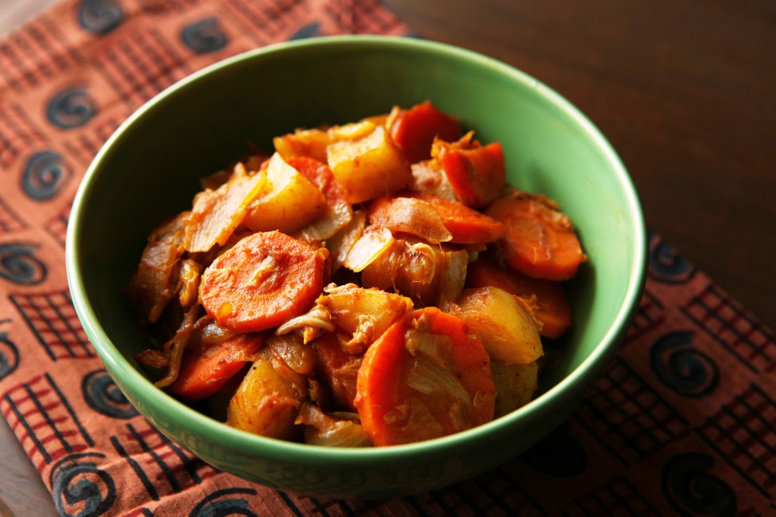 The Mistress of Spices Atakilt wat (Ethiopian carrot, potato & cabbage)