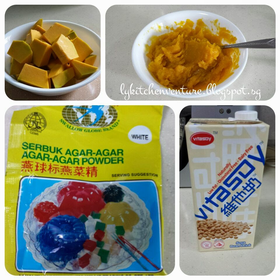 LY's Kitchen Ventures Pumpkin Soya Jelly