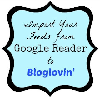 Move Blogs You Follow on Google Reader to Bloglovin' @ The Crafeteria
