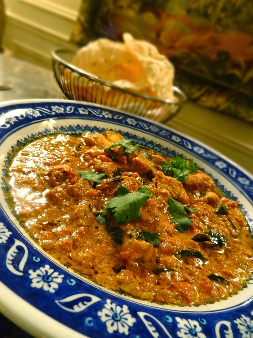 Scrumpdillyicious IndianStyle Monkfish Curry with Tomato & Cilantro