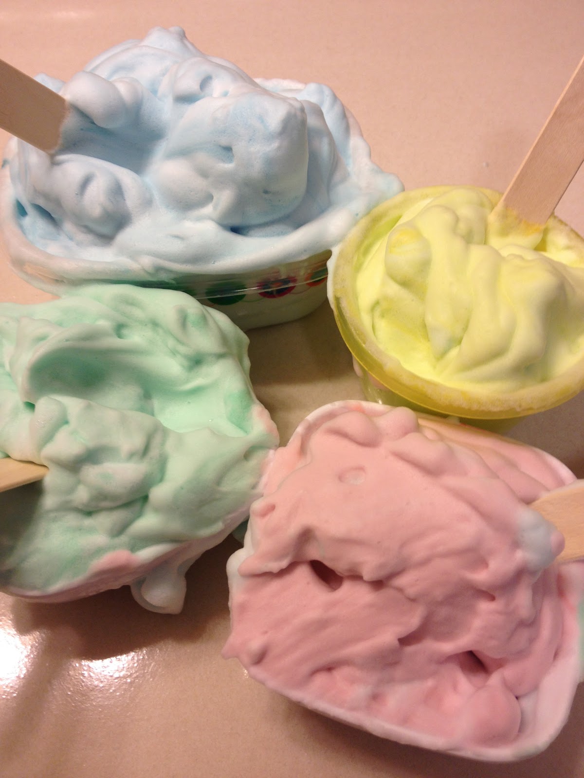 Take Time for Today Shaving Cream Bathtub Paints