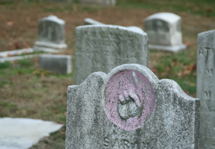 The Cemetery Traveler by Ed Snyder Let's Paint those Tombstones!