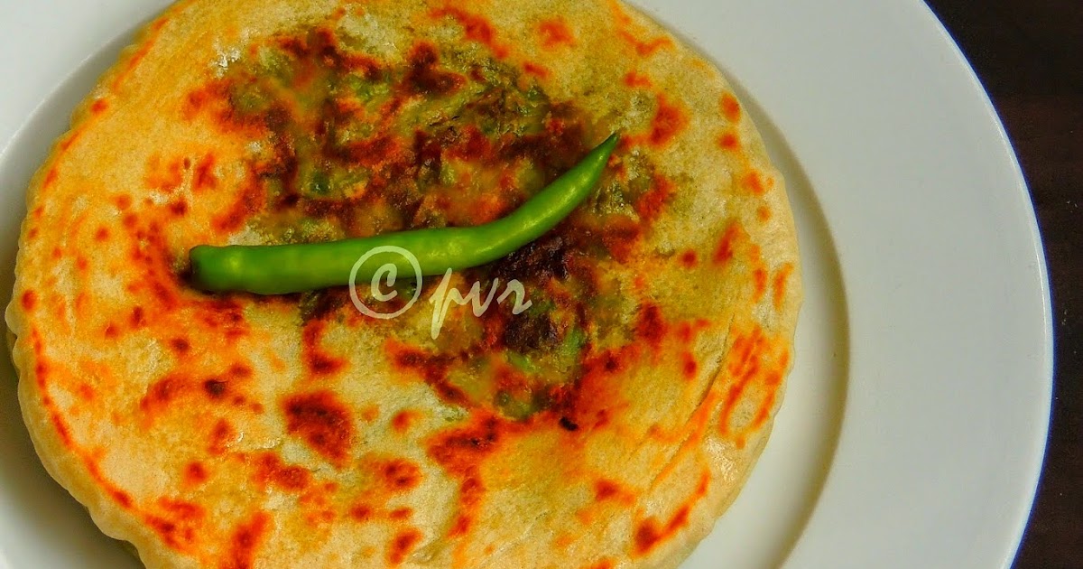 Priya's Versatile Recipes Matar Kulcha/Green Peas Kulcha