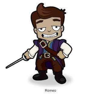 what kind of character is romeo round or flat what kind of character is romeo round or flat