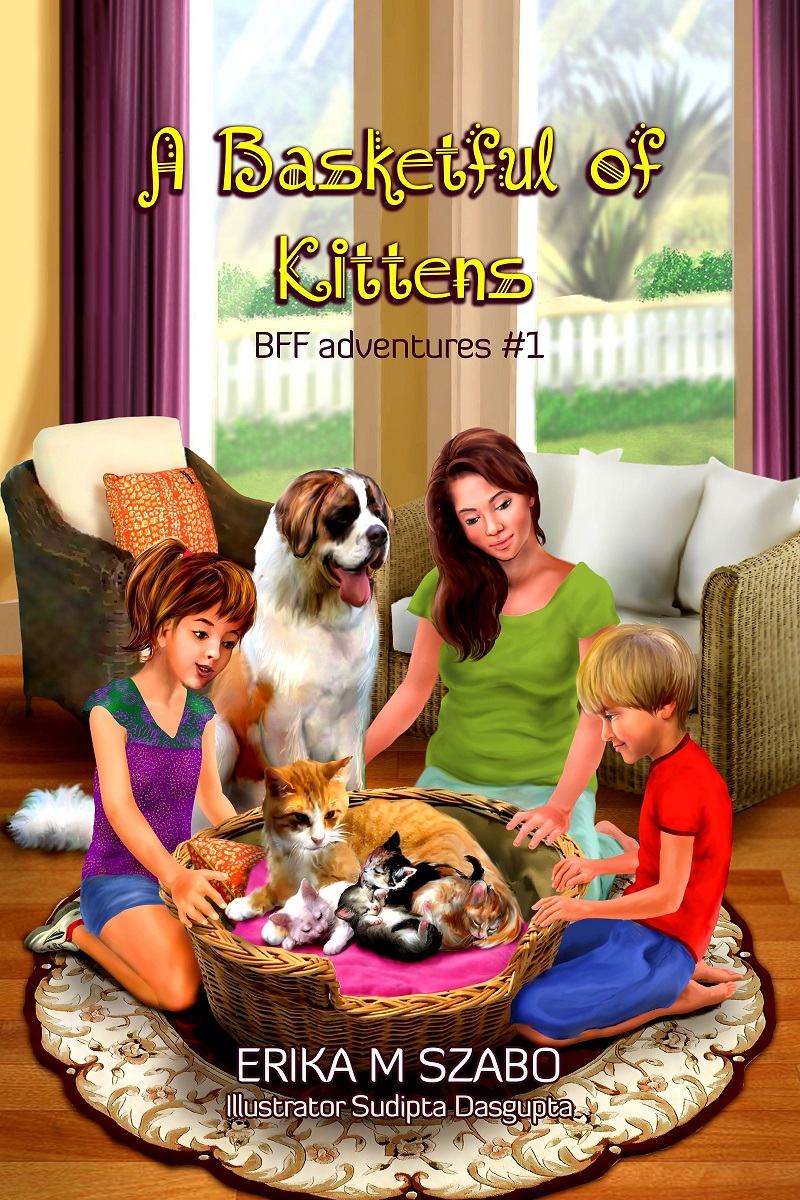 A Basketful of Kittens - Children's Book