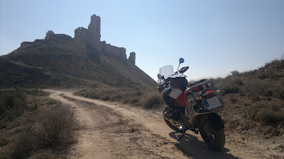 El castillo de Palma sobre el monte de La Rosa