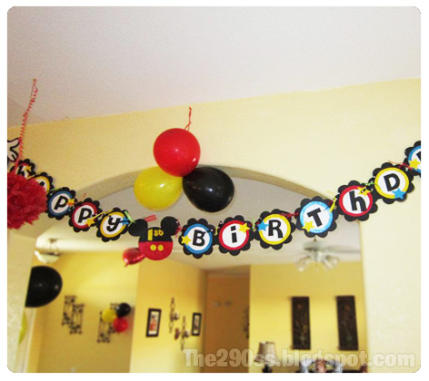 make your own birthday banner