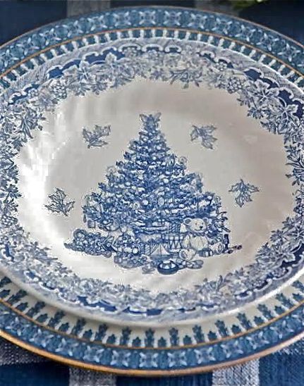 hydrangea hill cottage i 39 ll have a blue christmas spode dishes christmas