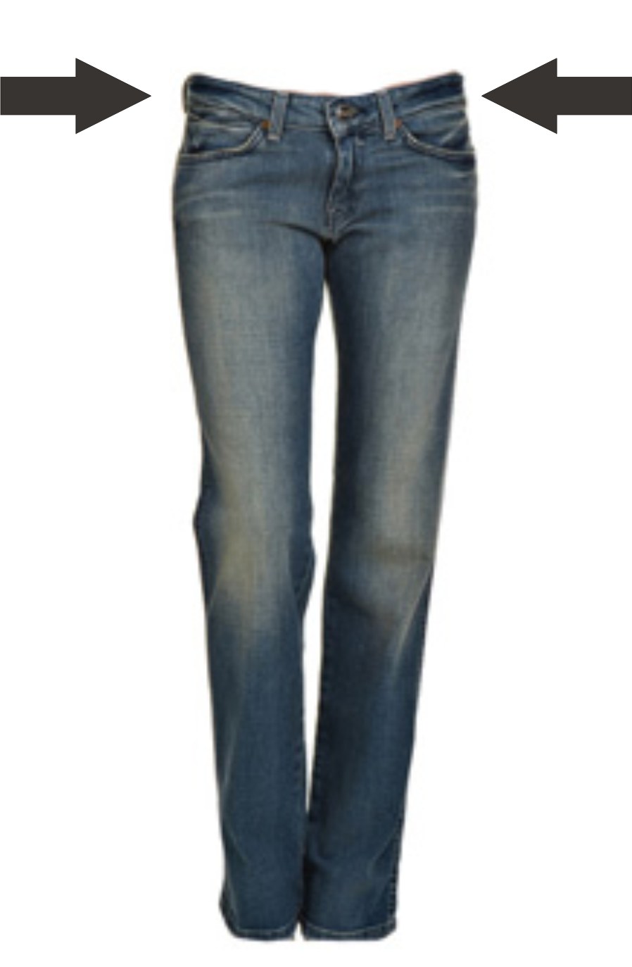 how to know if jeans fit without trying them on PJ Chef