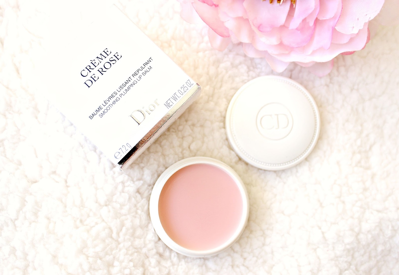 A Day in Beauty Dior Creme De Rose Balm