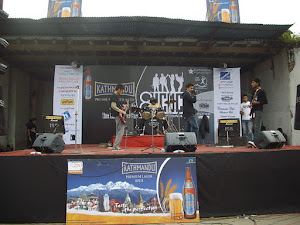 "Kathmandu College of Management" annual inter-college "ROCK COMPETITION".