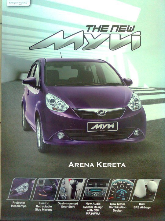 brochure gambar perodua myvi 2011 baru