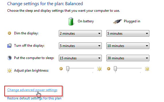 Cara Agar Laptop Tetap Hidup Ketika Layar Ditutup Power options Windows 7