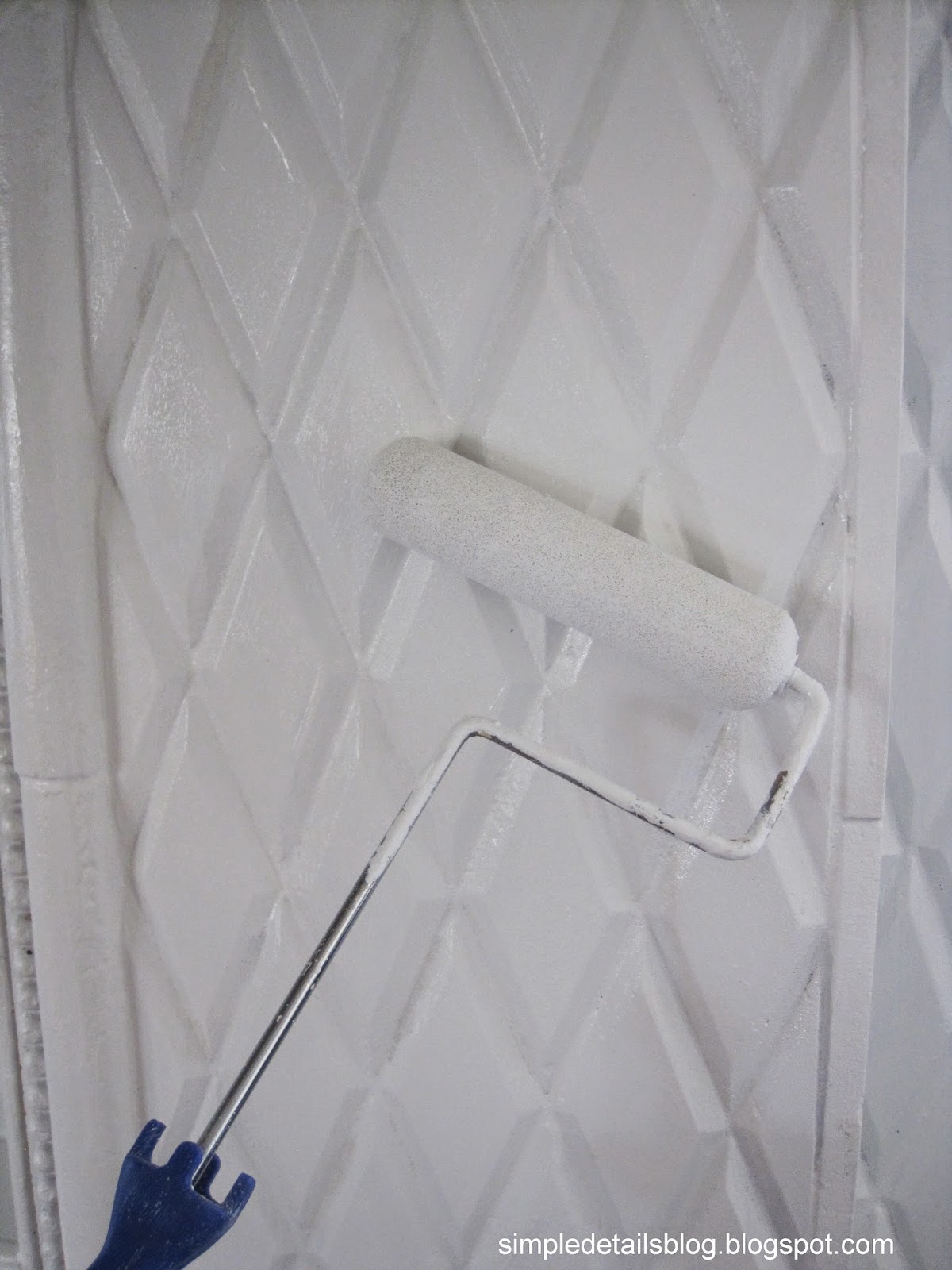 Simple Details how to paint stone tile...