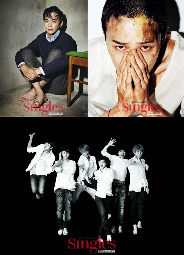 [Pics] G-Dragon y Seungri para la revista Single - "Barefoot Campaign" Gdragon+singles