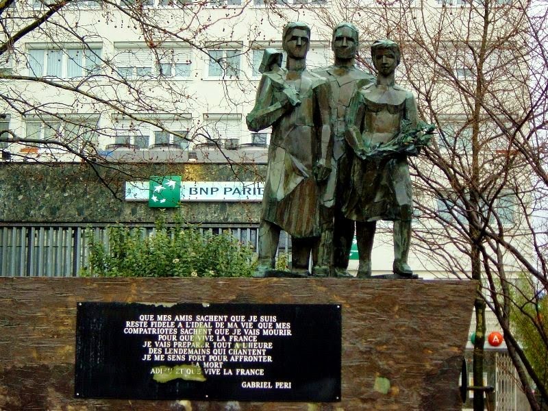 Ce monument à gabriel Péri