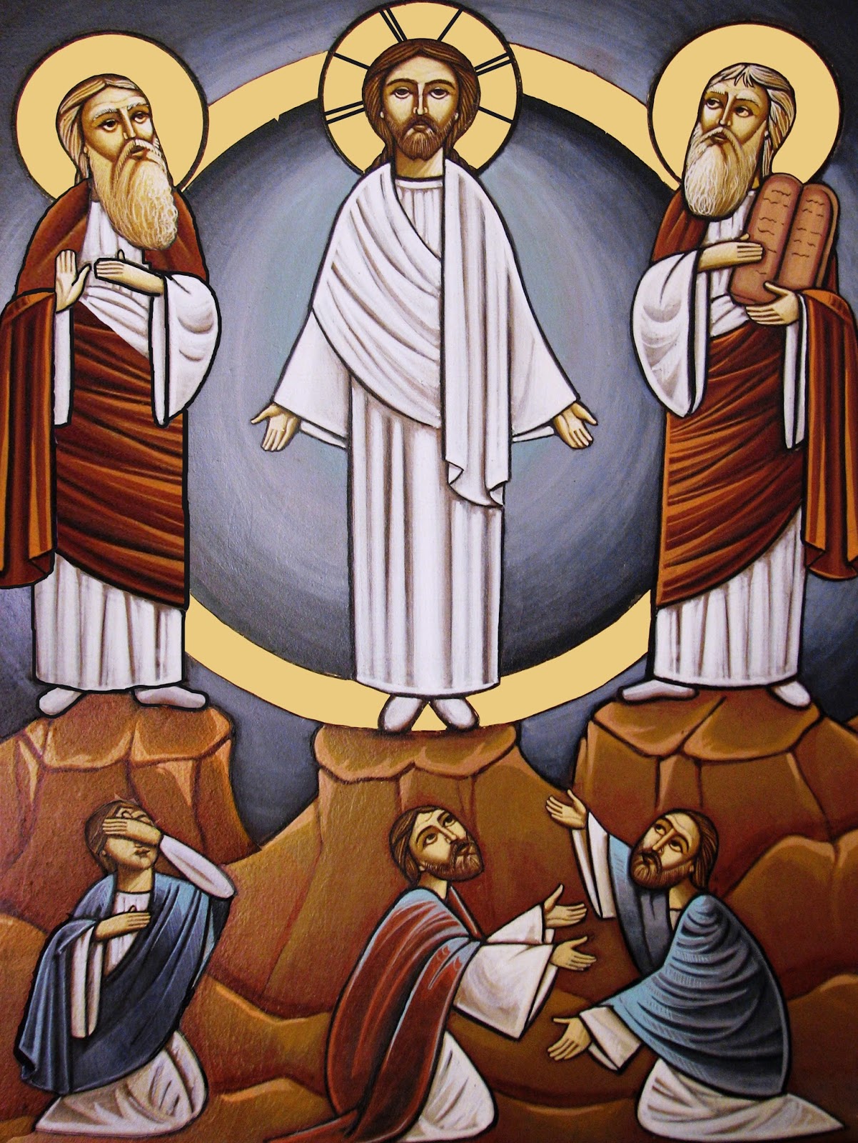  ANGÉLUS - TRANSFIGURATIONS DU SEIGNEUR dans images sacrée Transfiguration+Icon
