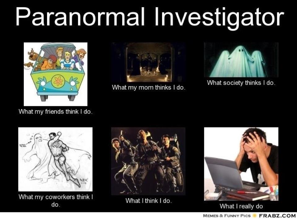 paranormal humour