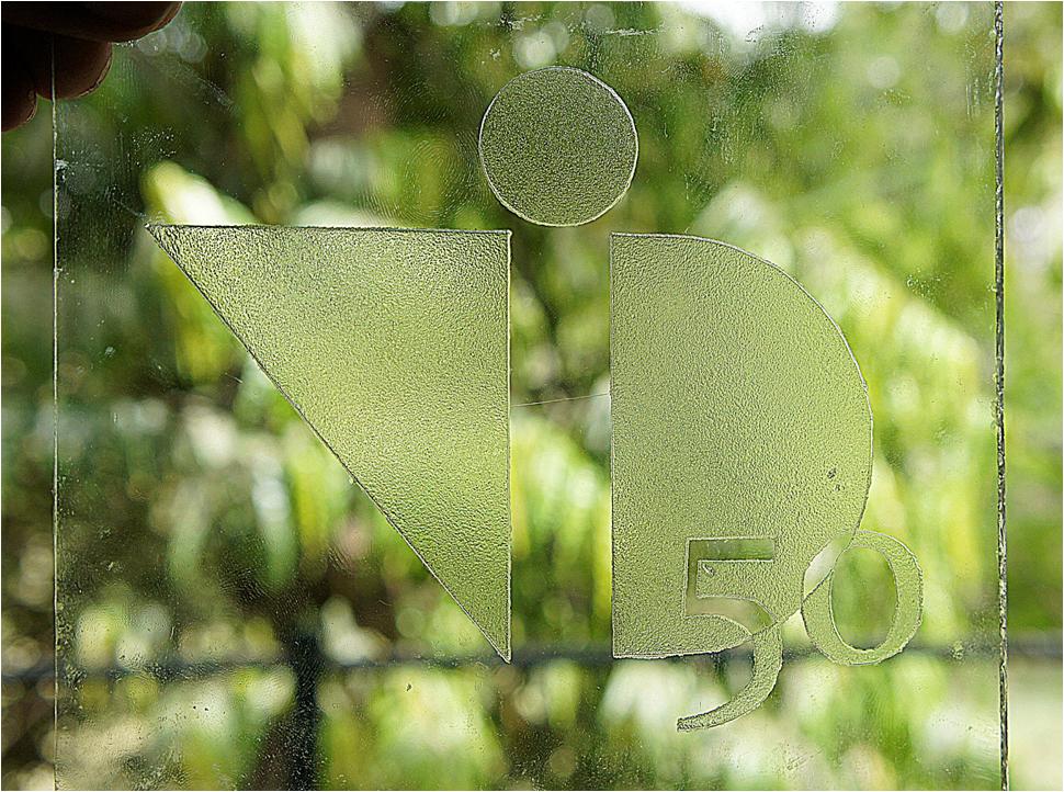 Glass etching