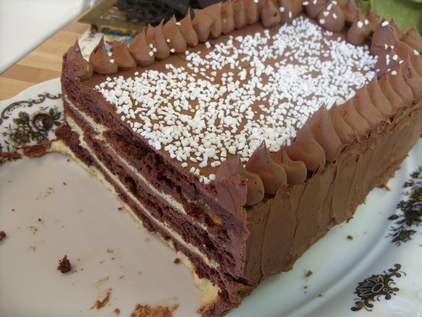 Eat The Blog Maida Heatter's Black and White Layer Cake