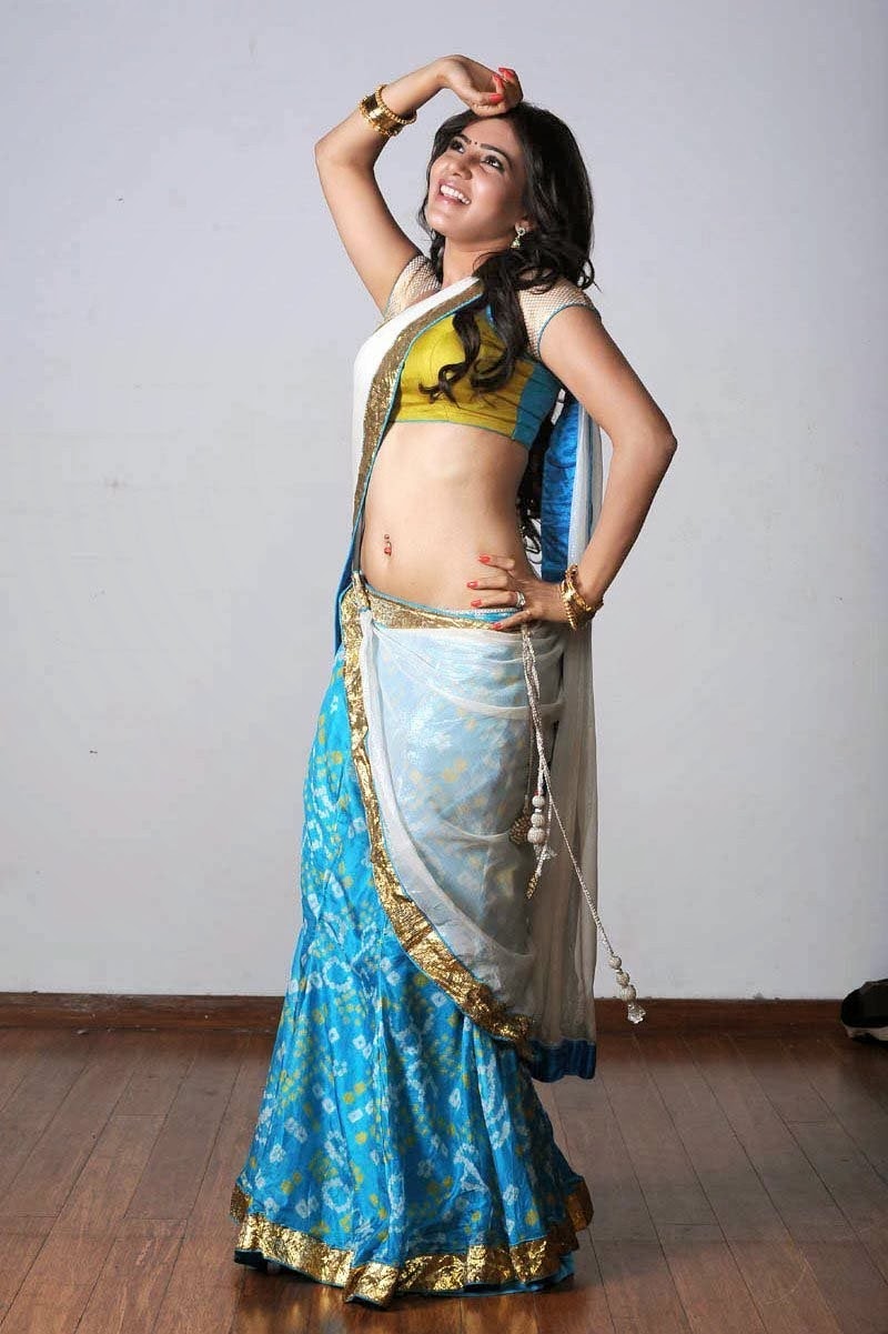Samantha Hot Navel and Belly Show Photos Large Images - MOVIEEZREEL