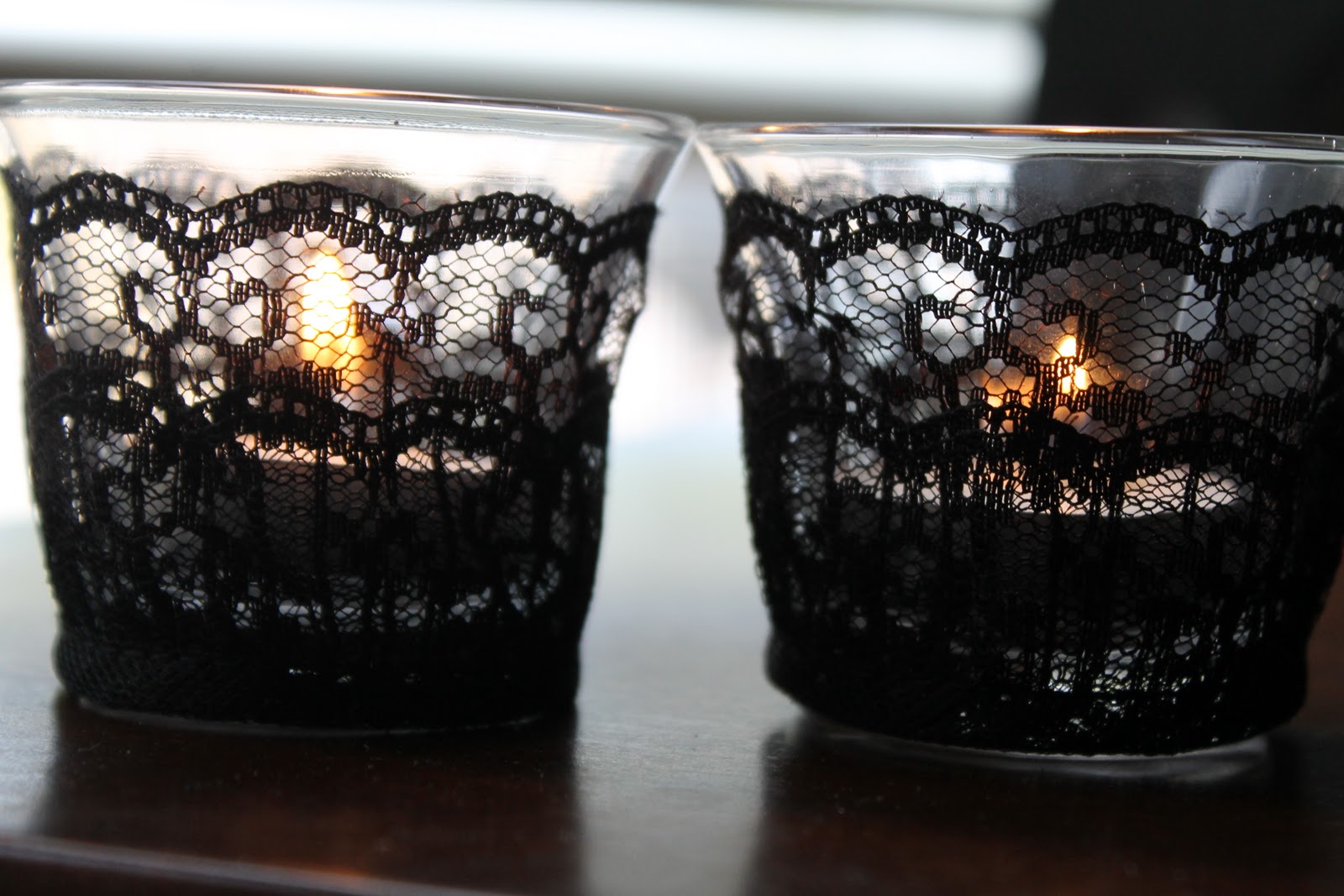 The Mil Life Lace Votive Candle Holders