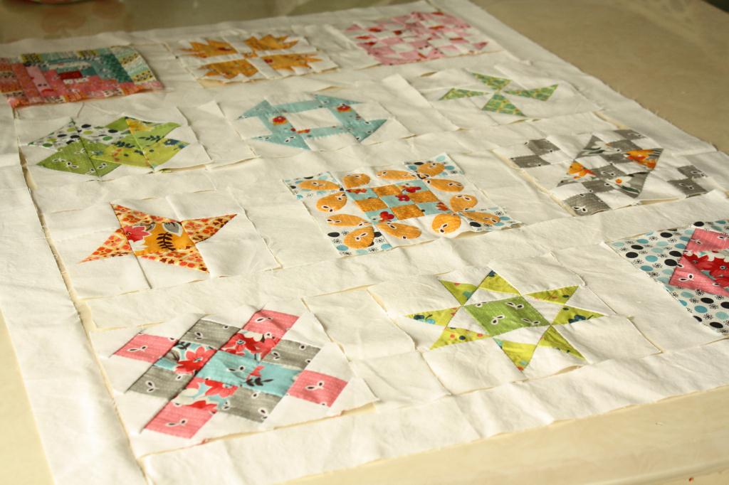 Why Not Sew?: Hand Pieced Quilt-A-Long ~ Sashing and Border