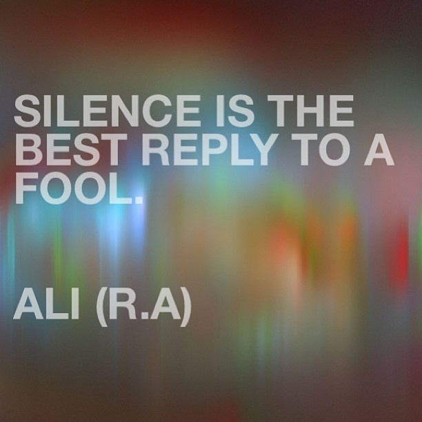 Silence Is The Best Reply To A Fool Islamic Quotes Custom Best Quotes Islamic Silence Is The Best Reply To A Fool Islamic Quotes Custom Best Quotes Islamic