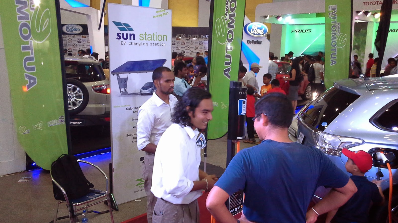 GoGreenLanka EV charging points for Sri Lanka