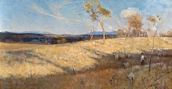 Making A Mark About Arthur Streeton Australian Landscape Painter