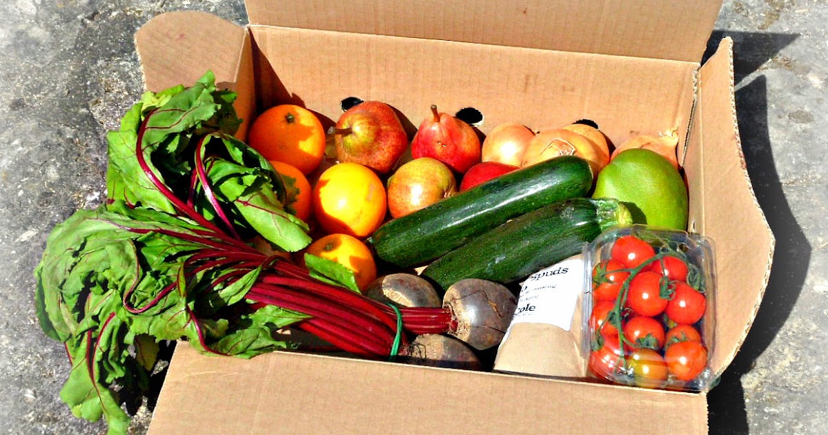 Chez Maximka Abel and Cole fruit & veg box