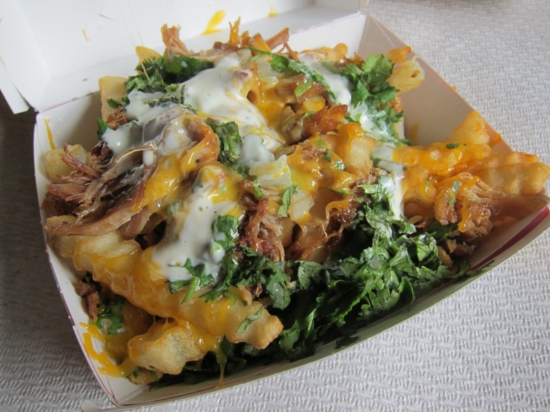 Review Del Taco Loaded Carnitas Fries Brand Eating