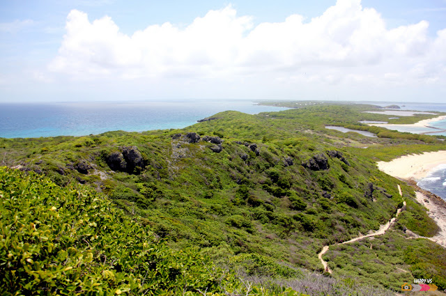 Du haut de la Pointe des Colibris