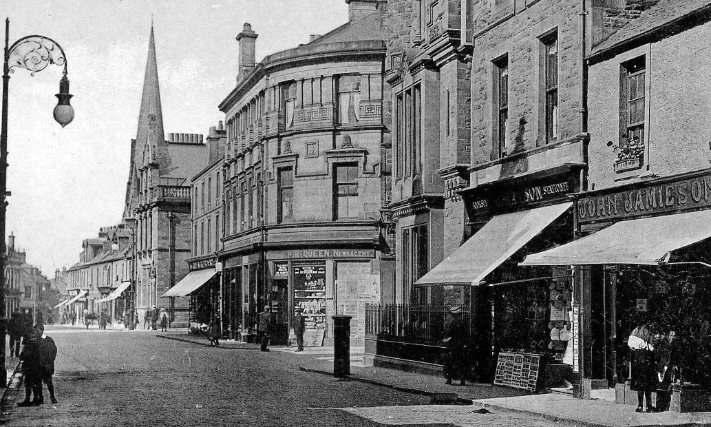 Tour Scotland Photographs Old Photographs Mill Street Alloa Scotland