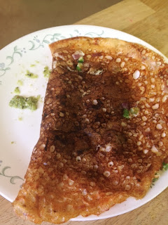 Onion Rava Dosa , Semolina,rava