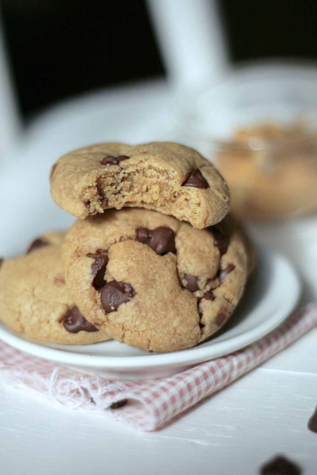 Indigo Scones Puffy Peanut Butter Chocolate Chip Cookies