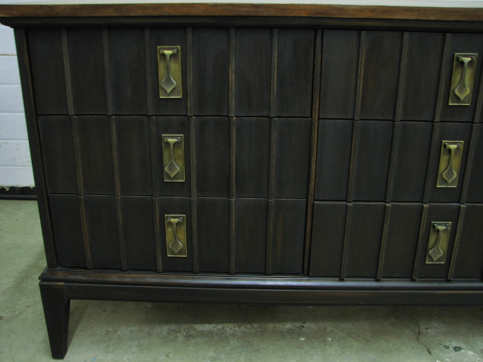 Laurel S Attic Classy Black Dresser Sold