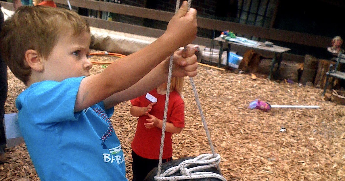 Teacher Tom Making A Rope Swing (And A Bonus Dangerous Thing)