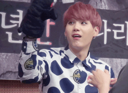 Resultado de imagem para gif bts suga fof