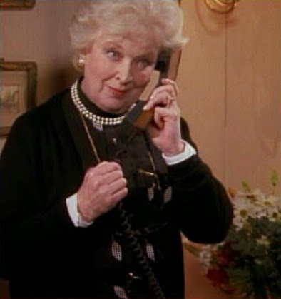 June Whitfield as The Housekeeper on Friends