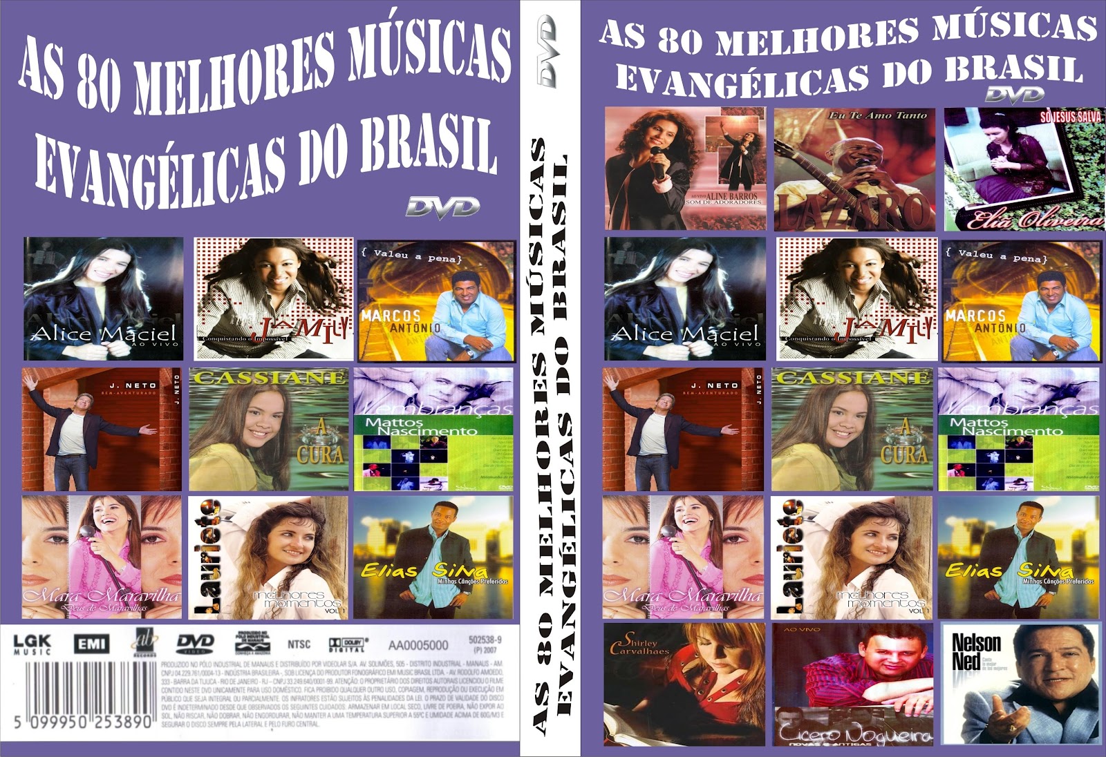 Capas Pombal As 80 melhores Músicas Evangélicas do Brasil